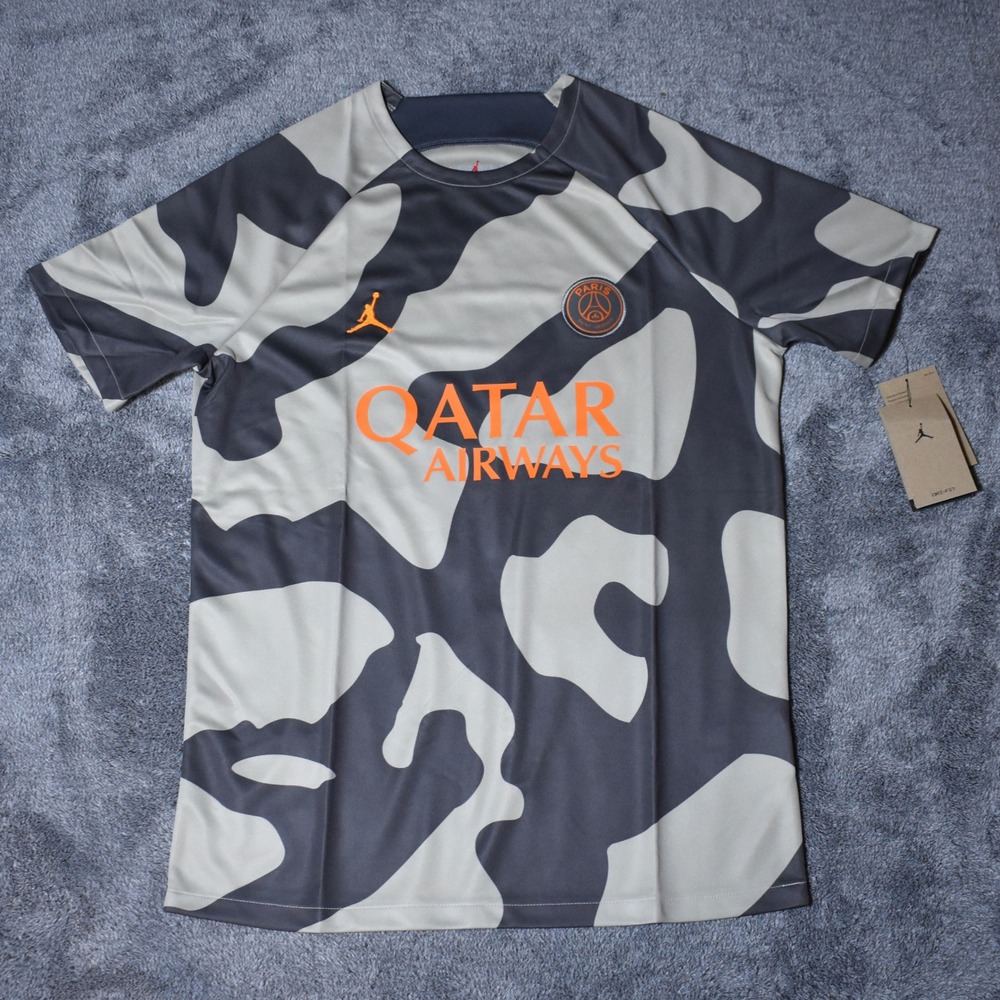 Jordan PSG Paris Saint-Germain Academy Pro Third Pre-Match Jersey Size L Camo